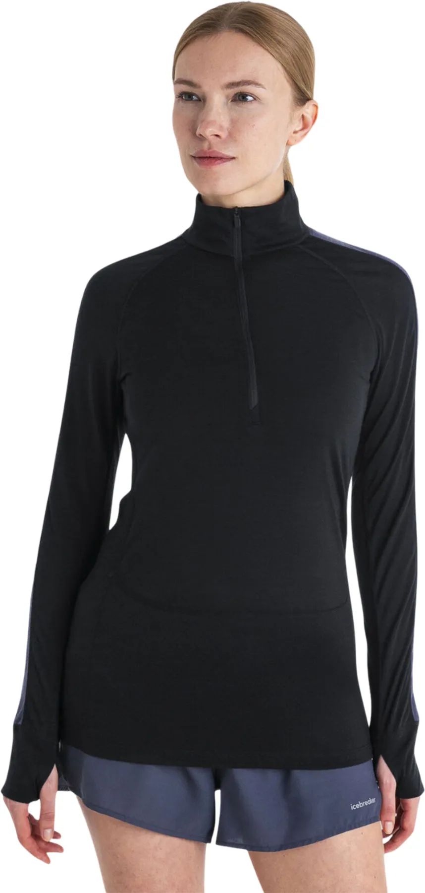 125 ZoneKnit Merino Blend Long Sleeve Half Zip Thermal Top - Women's|-|Haut à demi-glissière thermique à manches longues en mélange de mérinos 125 ZoneKnit - Femme