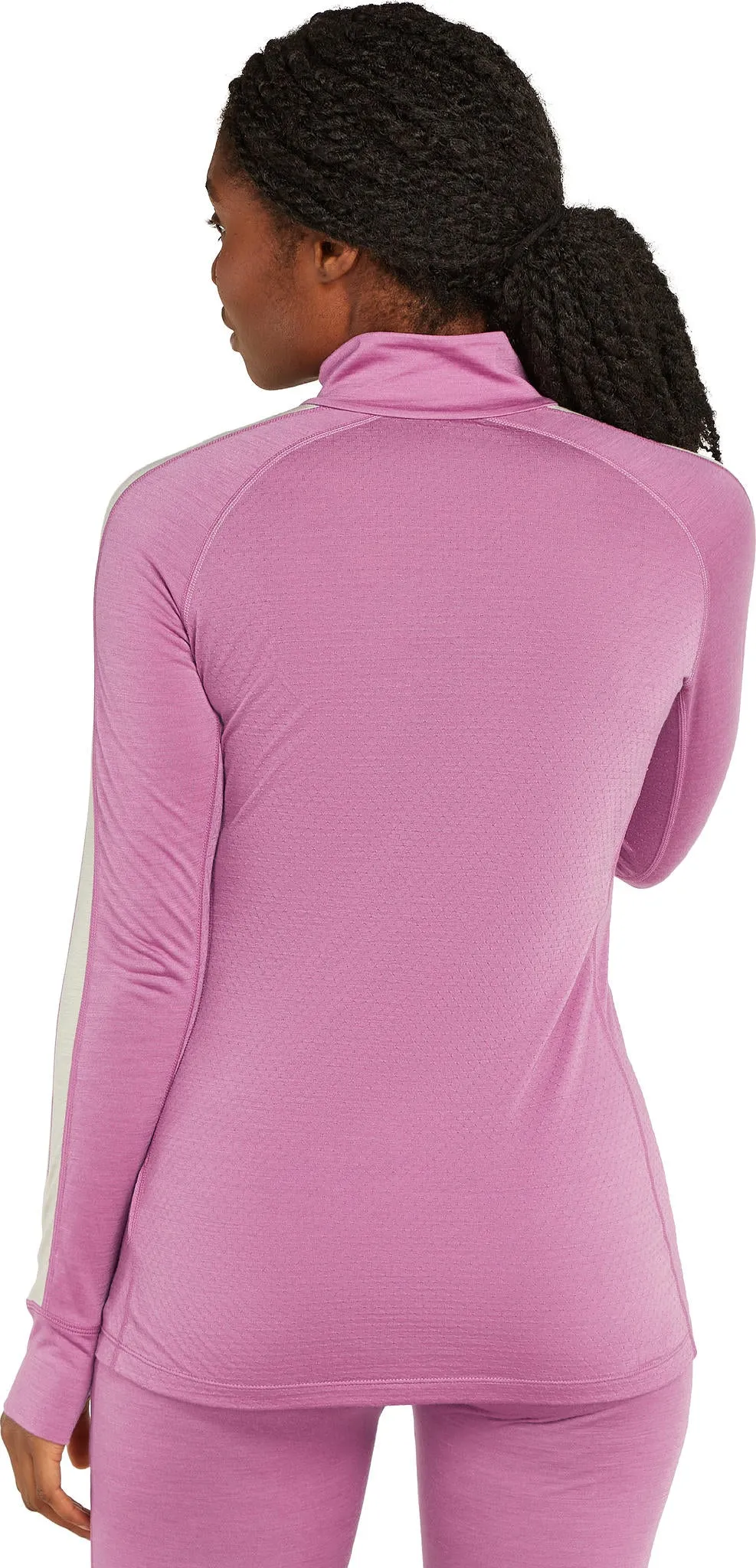 125 ZoneKnit Merino Blend Long Sleeve Half Zip Thermal Top - Women's|-|Haut à demi-glissière thermique à manches longues en mélange de mérinos 125 ZoneKnit - Femme