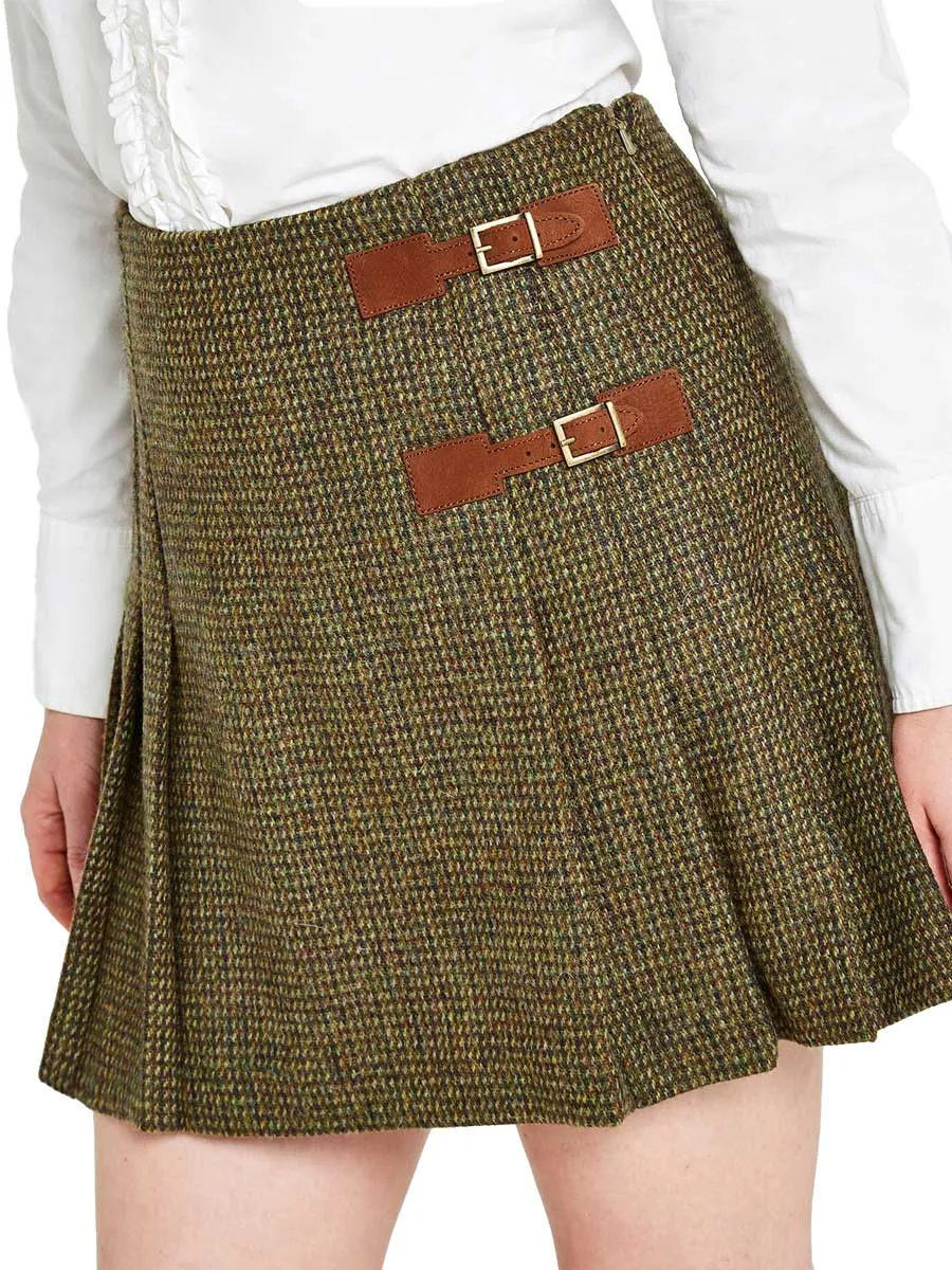 30% OFF DUBARRY Blossom Ladies Tweed Skirt - Heath - Size: UK 10