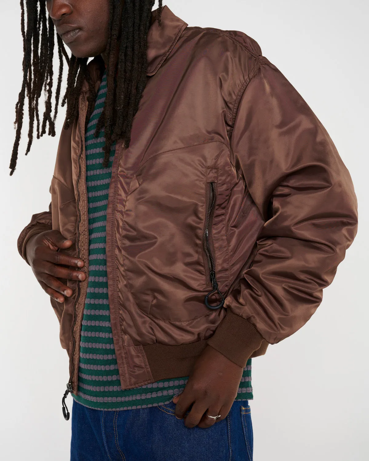 3D Flight Jacket - Nutmeg