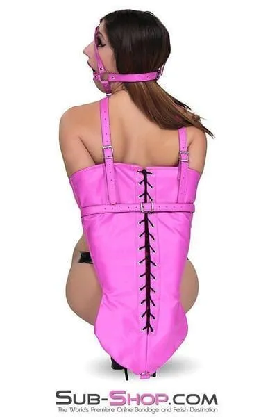 4754RS      Hot Bonds Hot Pink Lacing Armbinder Sheath