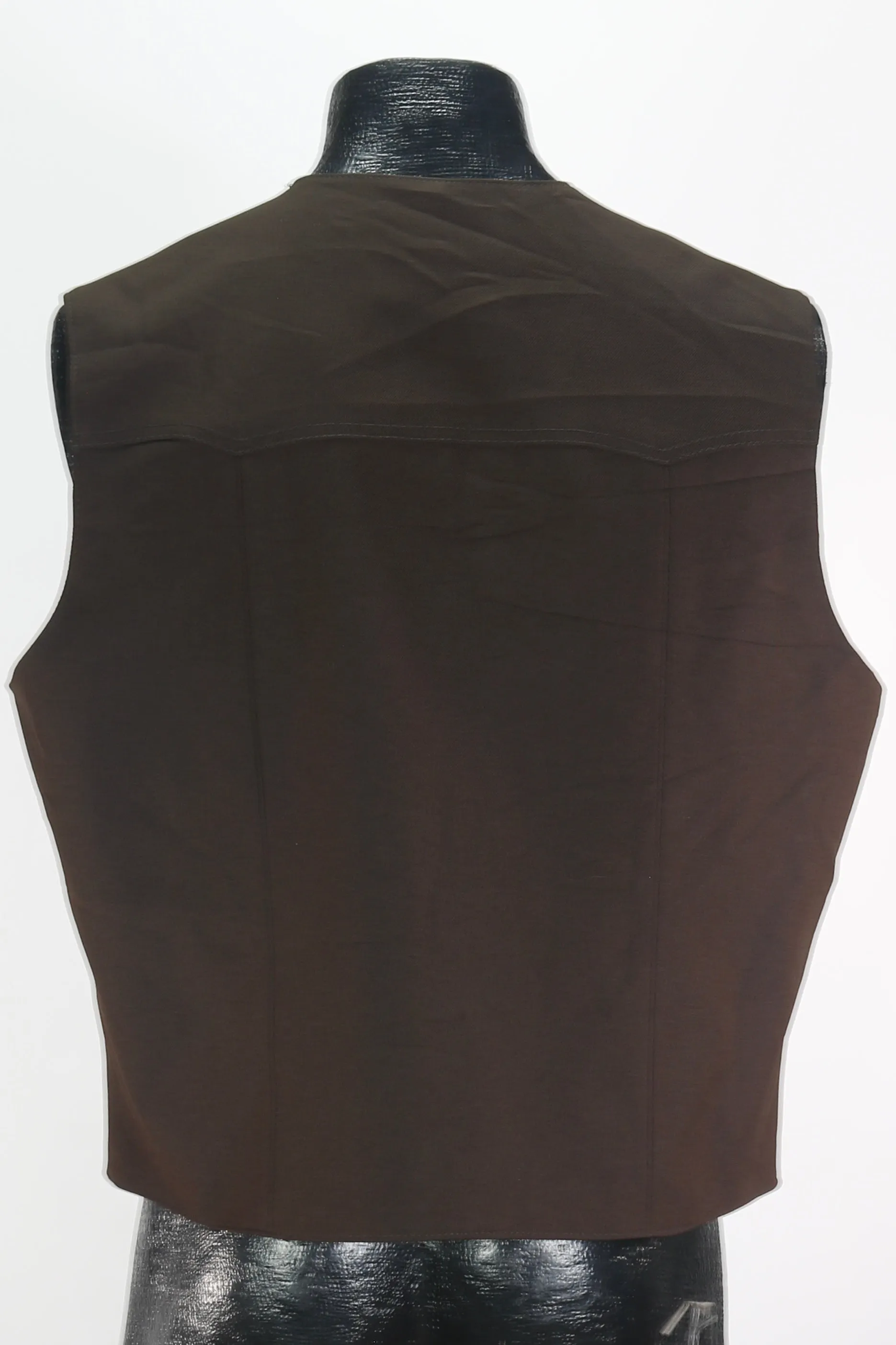 70s Pioneer Wear Brown Vest            L