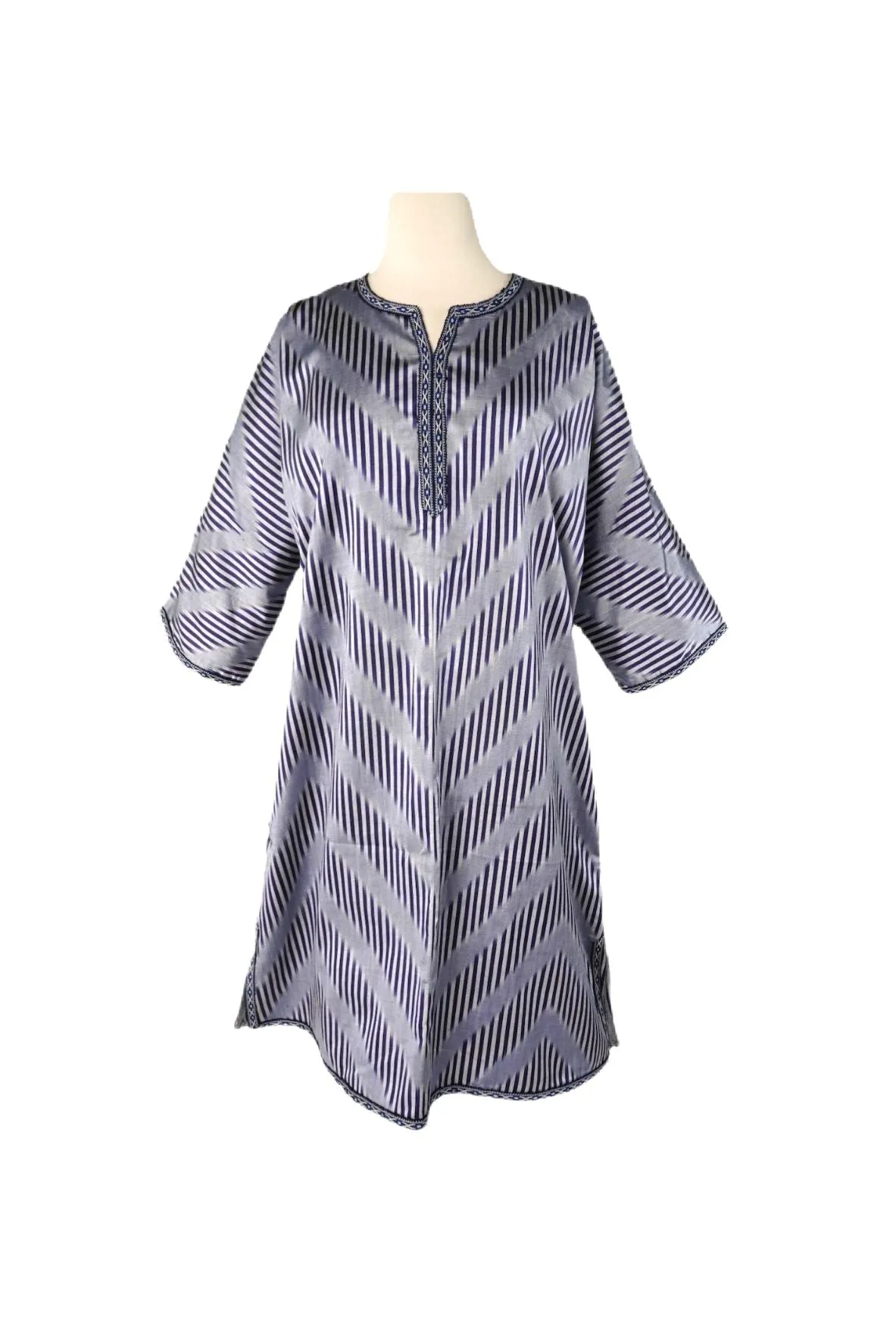 Adelaide Silk Ikat Tunic