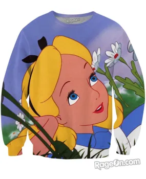 Alice in Wonderland Crewneck Sweatshirt