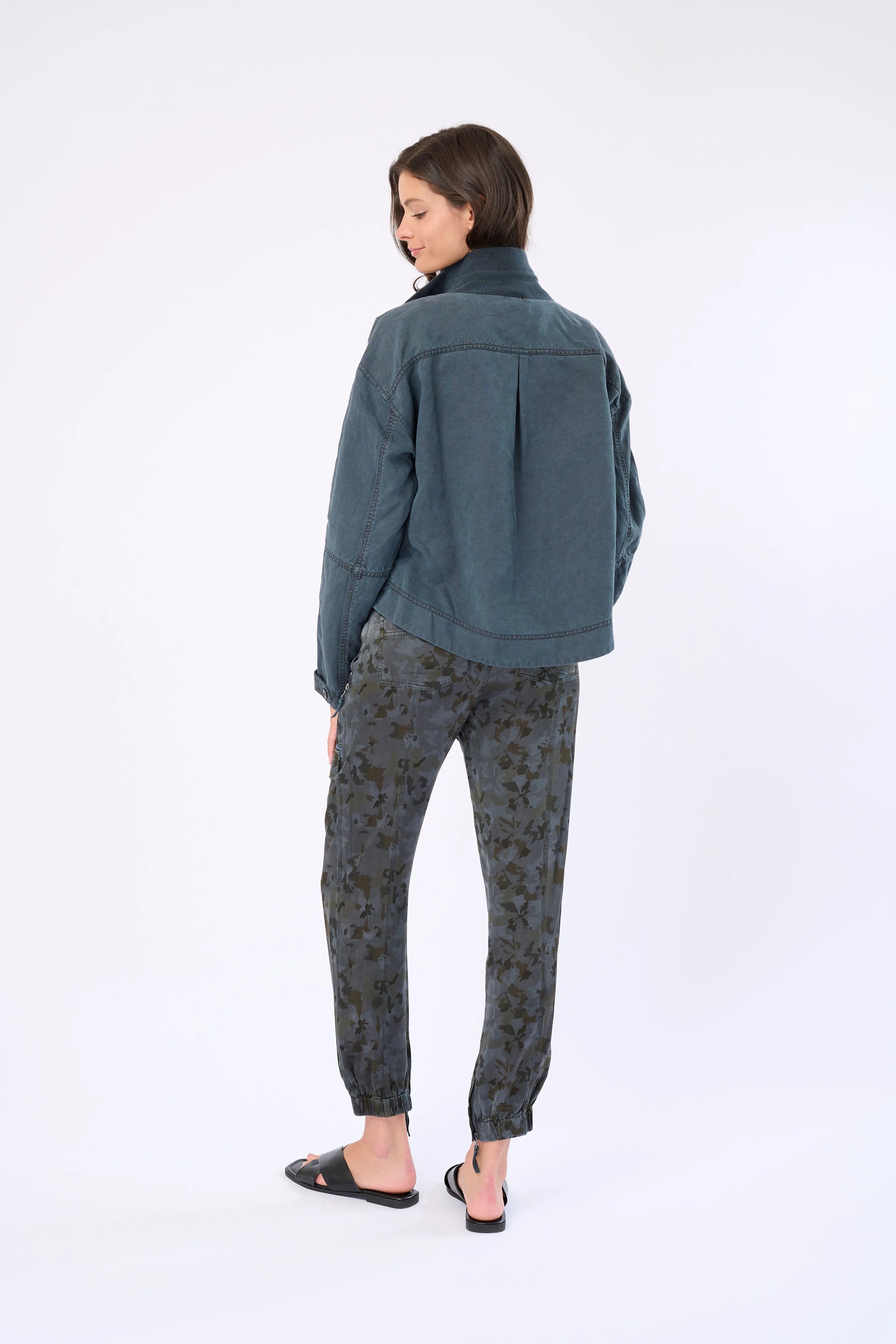 Axel Viscose Satin Jogger