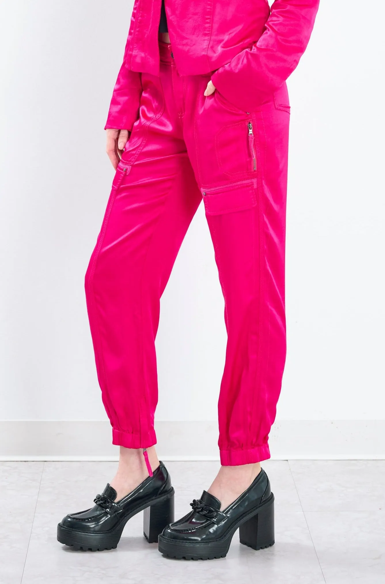 Axel Viscose Satin Jogger