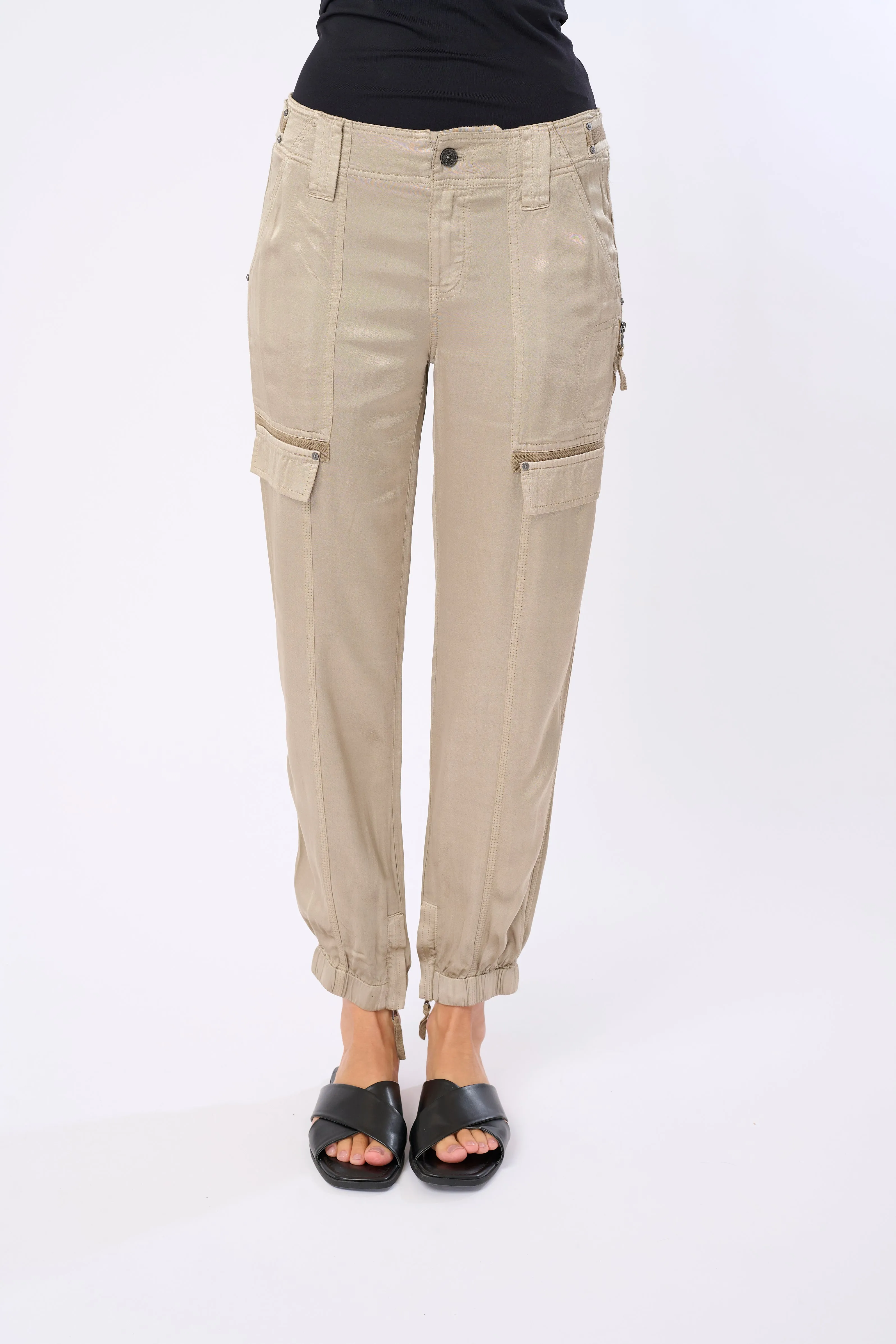 Axel Viscose Satin Jogger