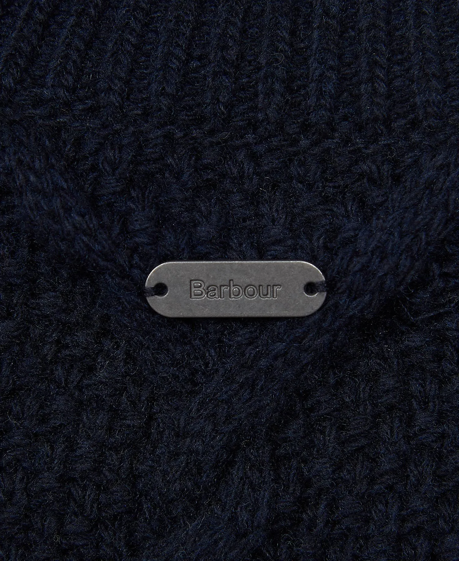 Barbour Burne Roll Neck Navy LKN1170