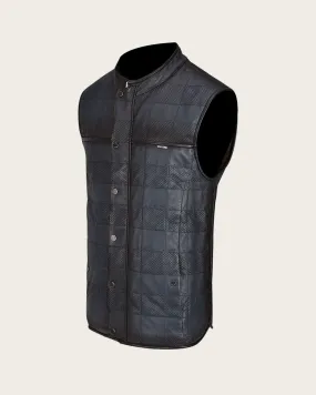 Blue revesible vest