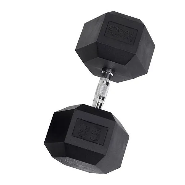 Body Solid Rubber Hex Dumbbells - Each