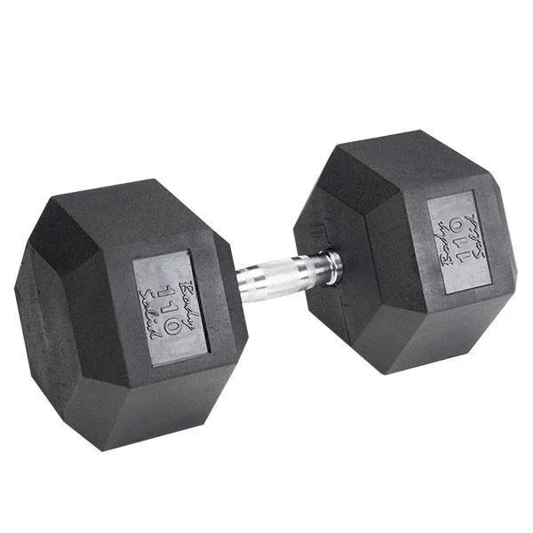 Body Solid Rubber Hex Dumbbells - Each