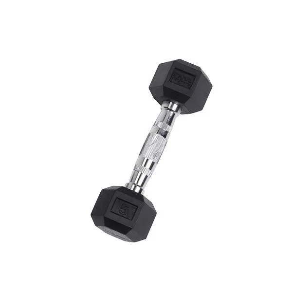 Body Solid Rubber Hex Dumbbells - Each