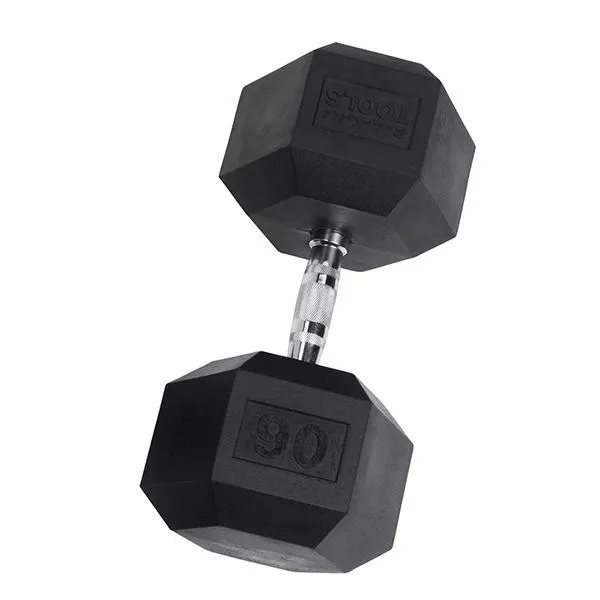 Body Solid Rubber Hex Dumbbells - Each