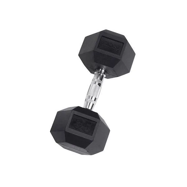 Body Solid Rubber Hex Dumbbells - Each