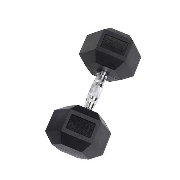 Body Solid Rubber Hex Dumbbells - Each