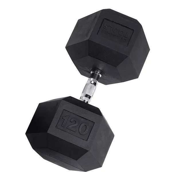 Body Solid Rubber Hex Dumbbells - Each