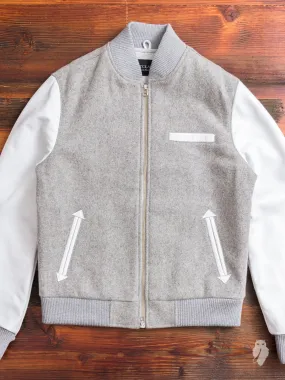 Bomber Jacket in Grey