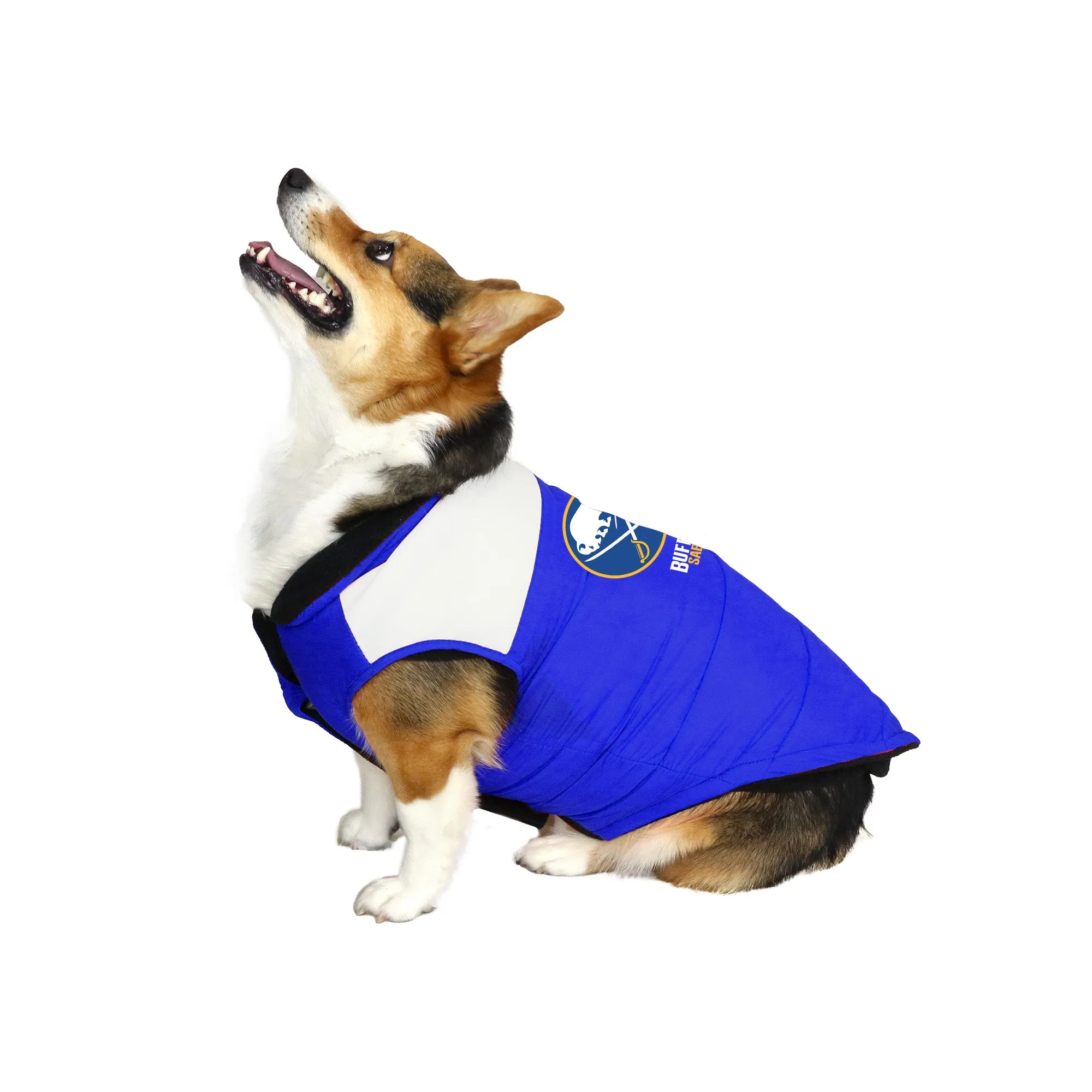 Buffalo Sabres Pet Parka Puff Vest