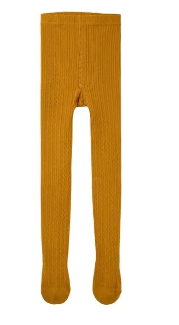 Cable Rib Knit Tights