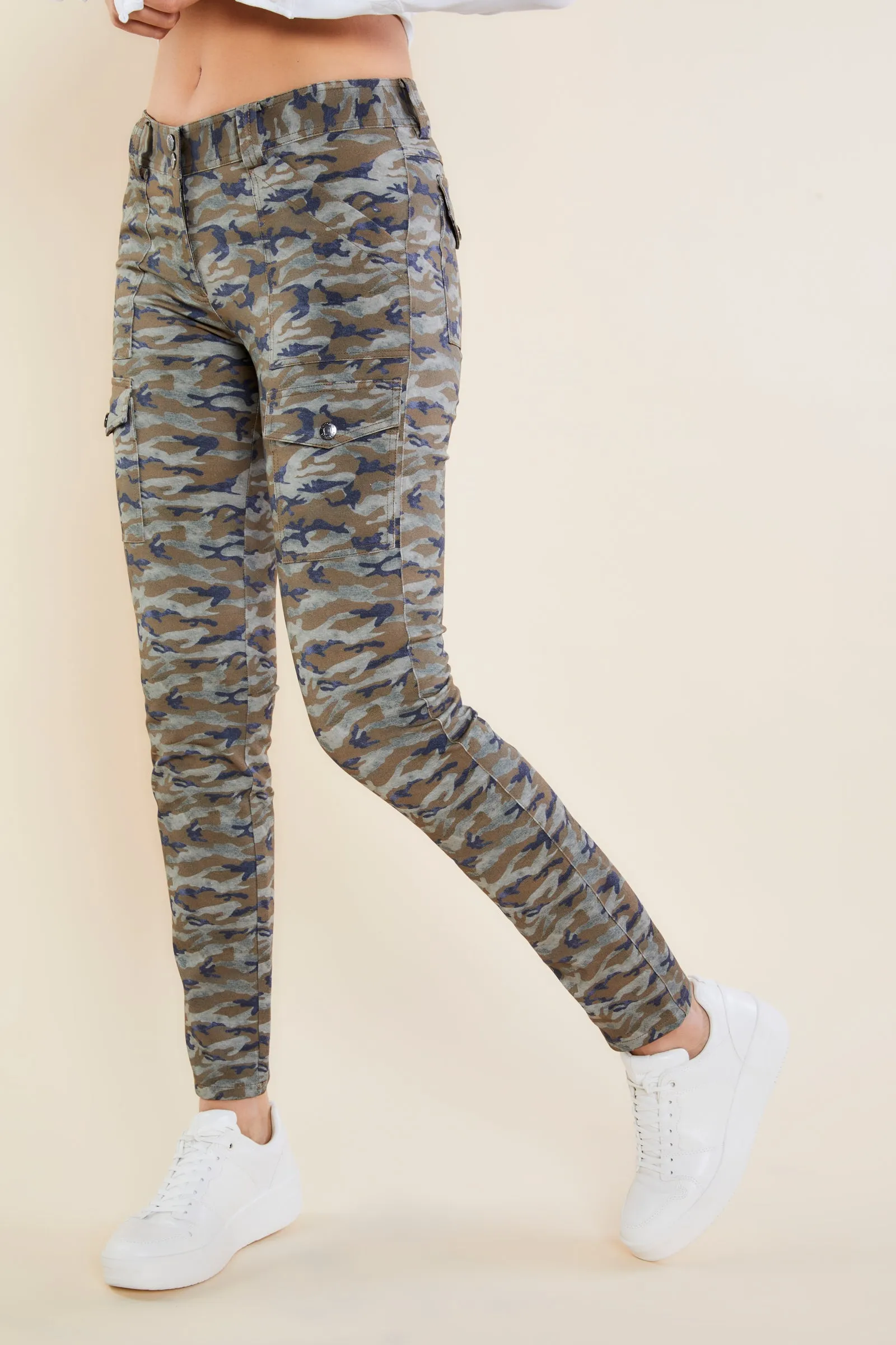 Camo Karo Cargo Pant