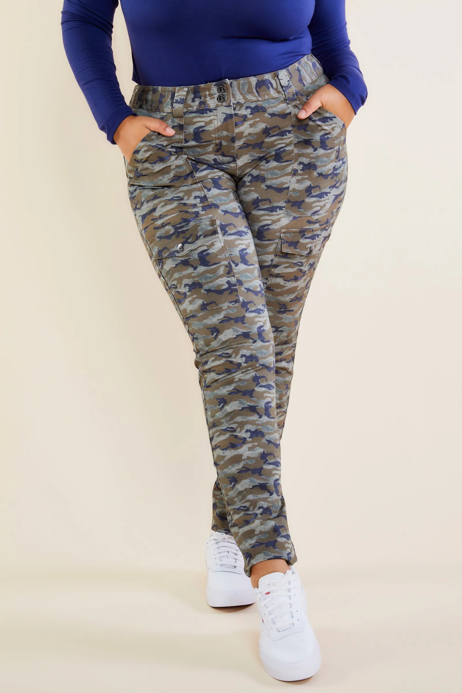 Camo Karo Cargo Pant