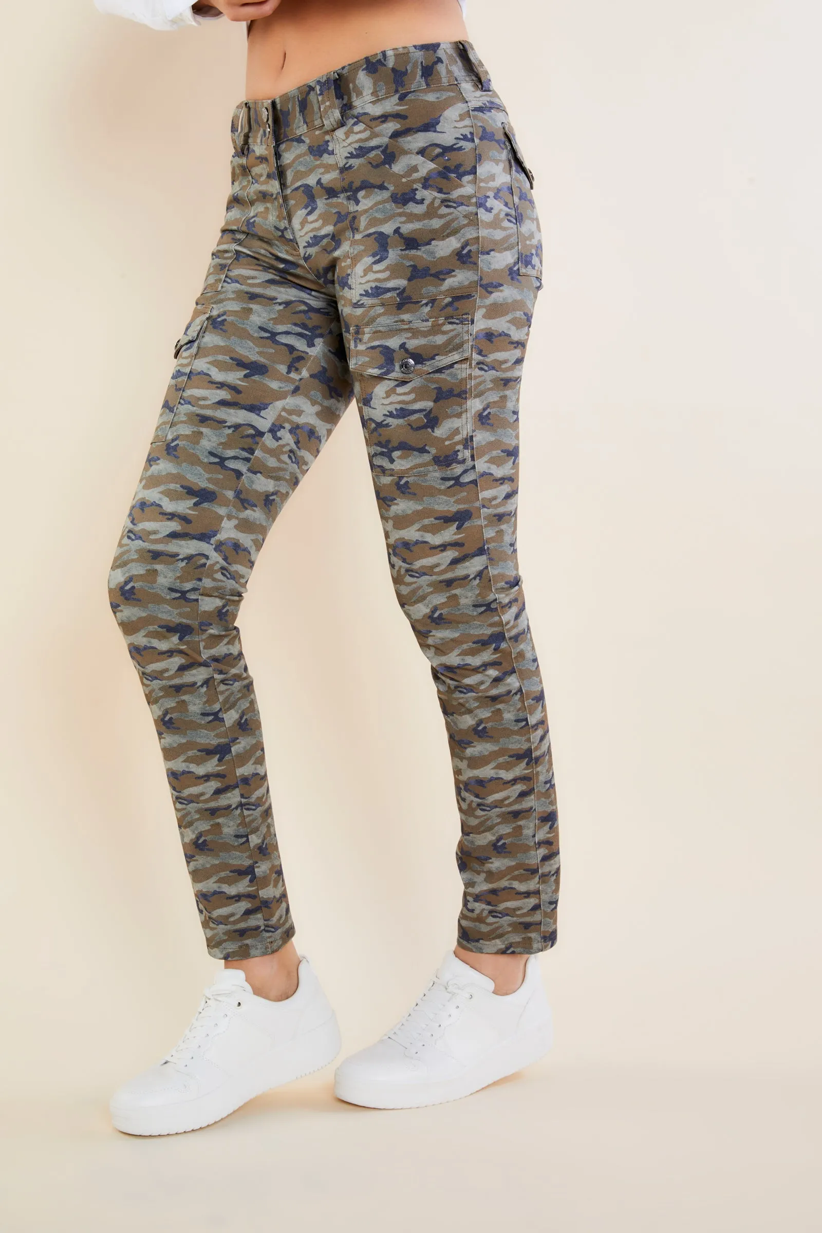 Camo Karo Cargo Pant