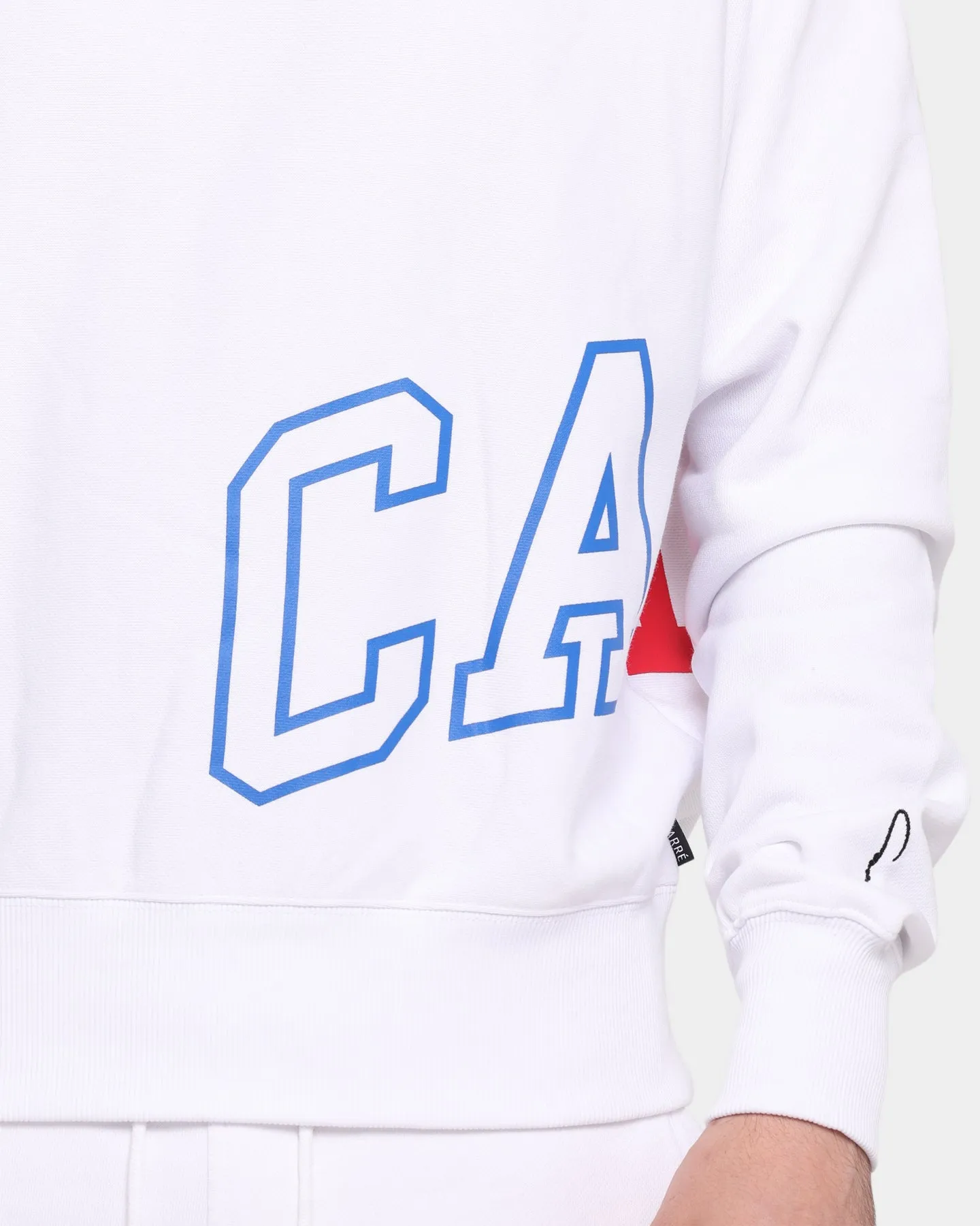 Carré Enorme Classique Crew White