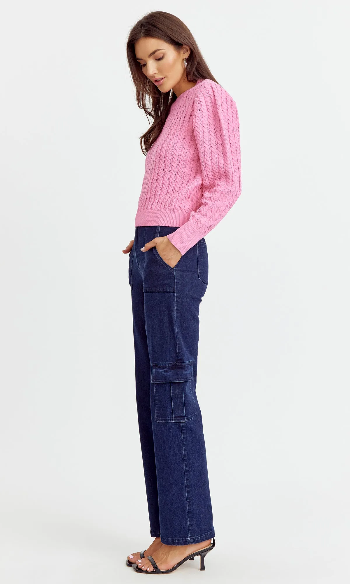 Catalina High Rise Wide Leg Pant