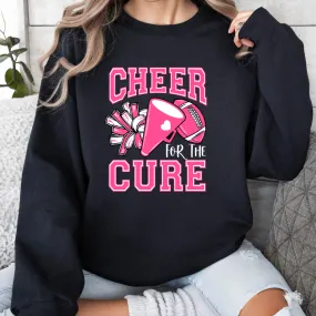 Cheer for the Cure breast cancer Sweatshirt