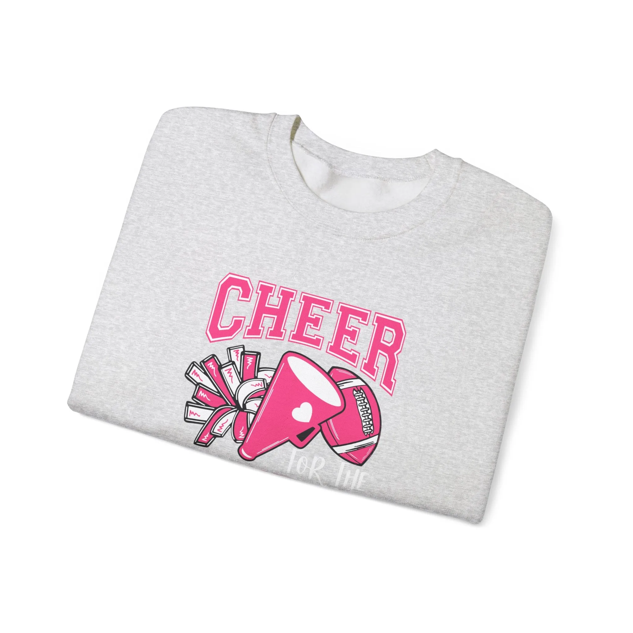 Cheer for the Cure breast cancer Sweatshirt