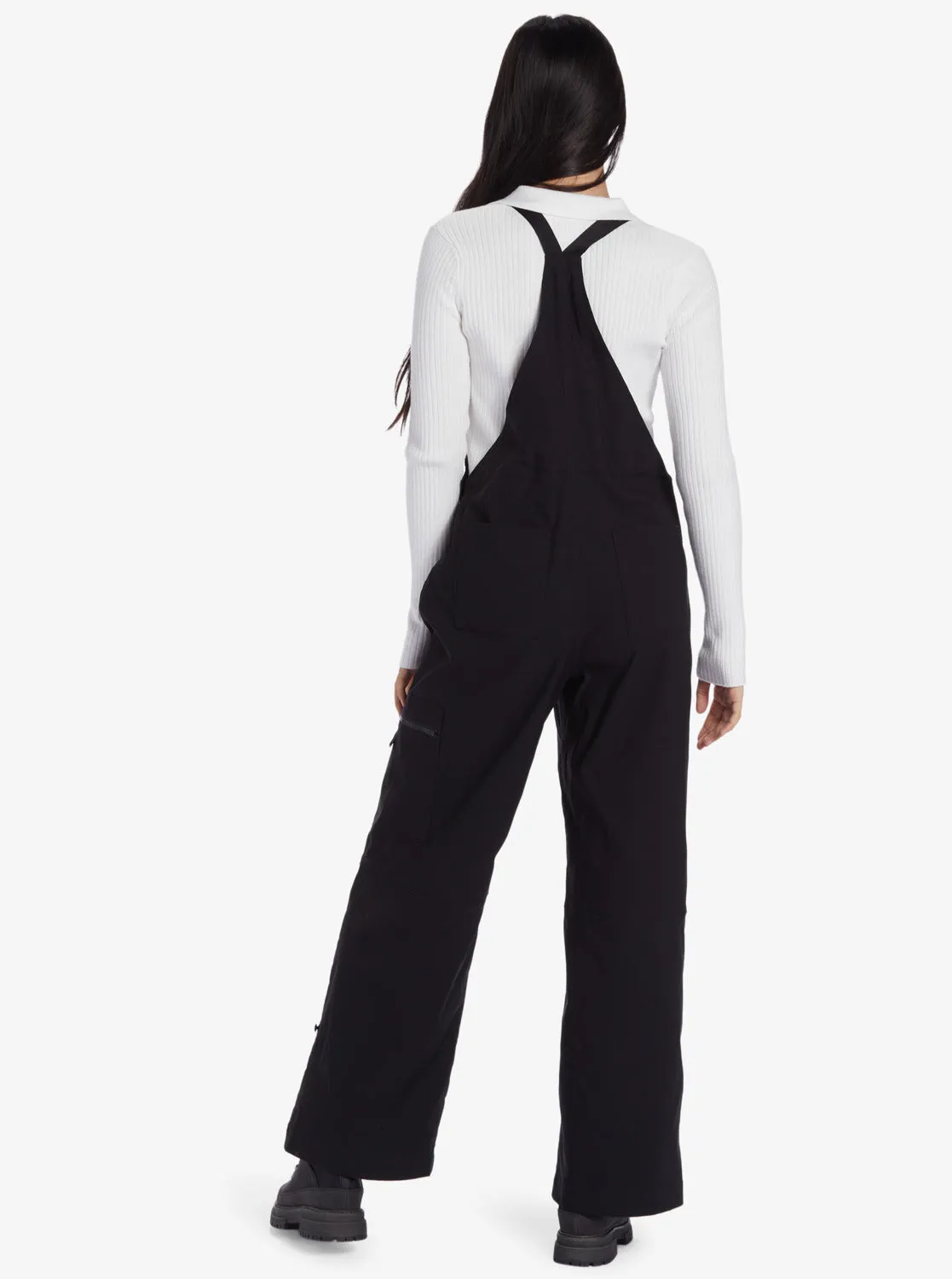 Chloe Kim Cargo Overalls - Anthracite