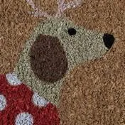 Christmas Dachshund Doormat