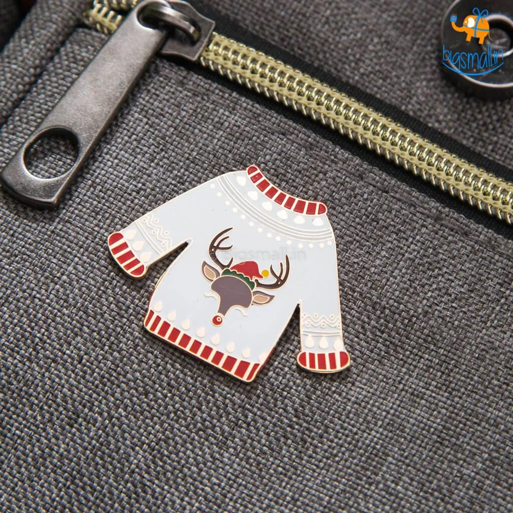 Christmas Sweater Lapel Pin