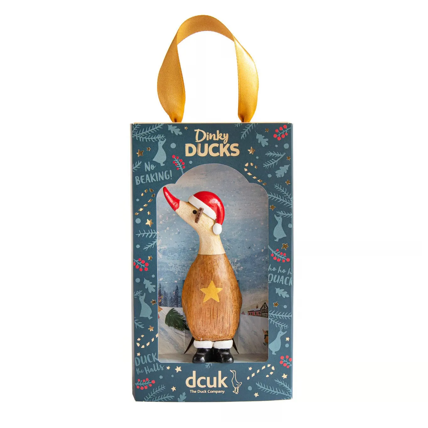 Christmas Wooden Dinky Ducks - Choice of Design