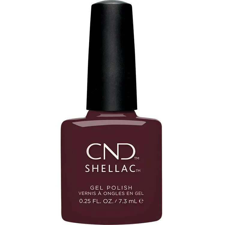 CND Shellac Black Cherry, 0.25 fl oz