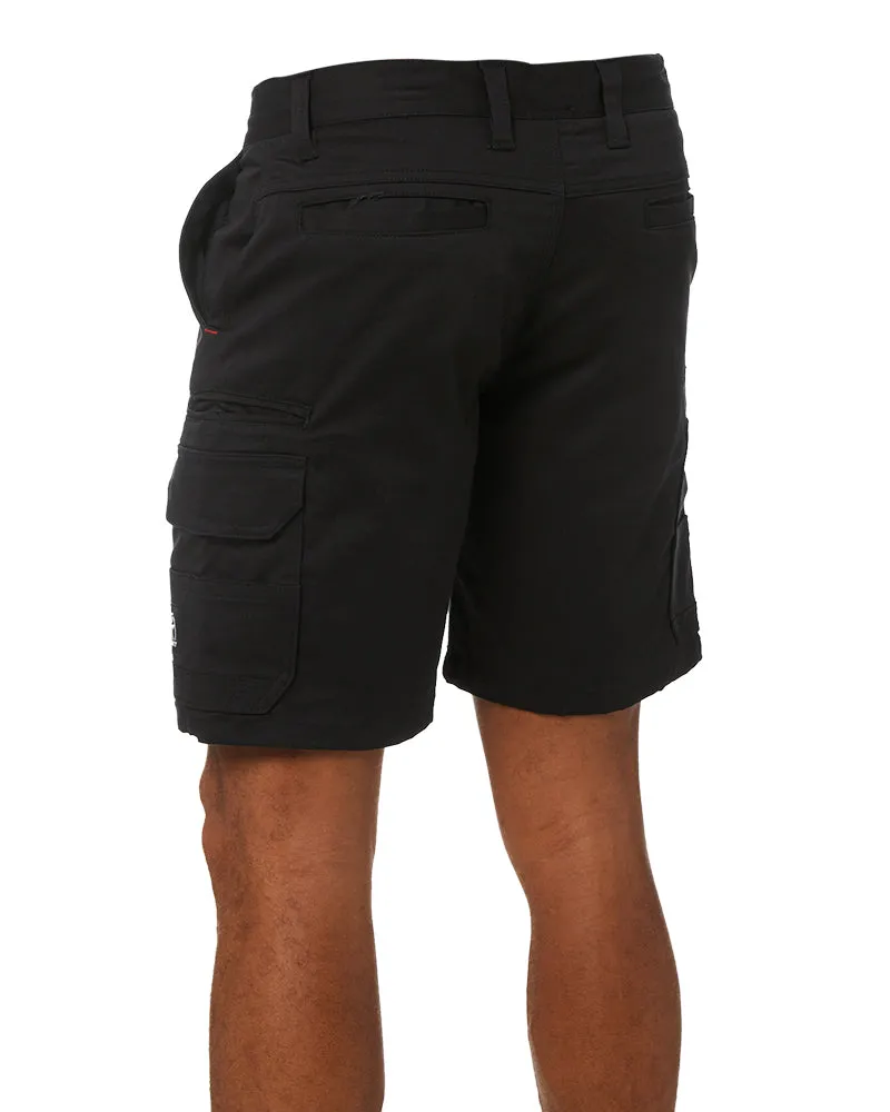 Demolition Stretch Cargo Short - Black