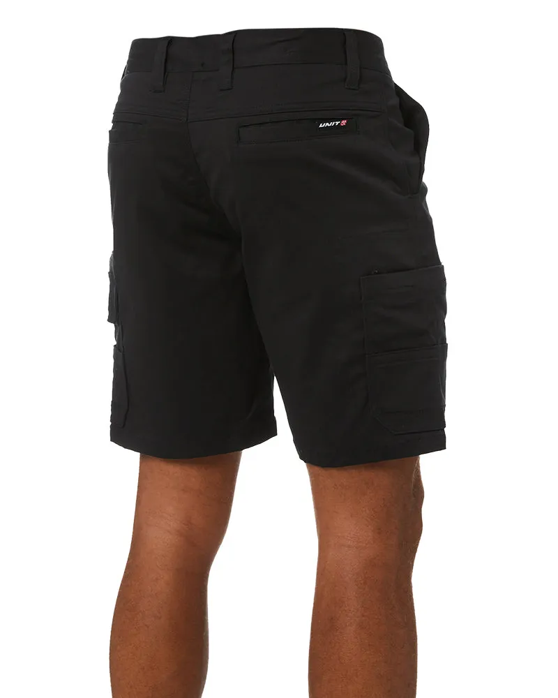 Demolition Stretch Cargo Short - Black