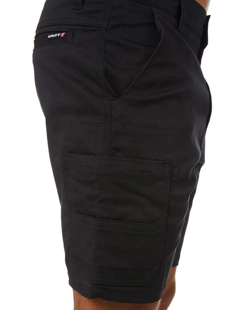 Demolition Stretch Cargo Short - Black