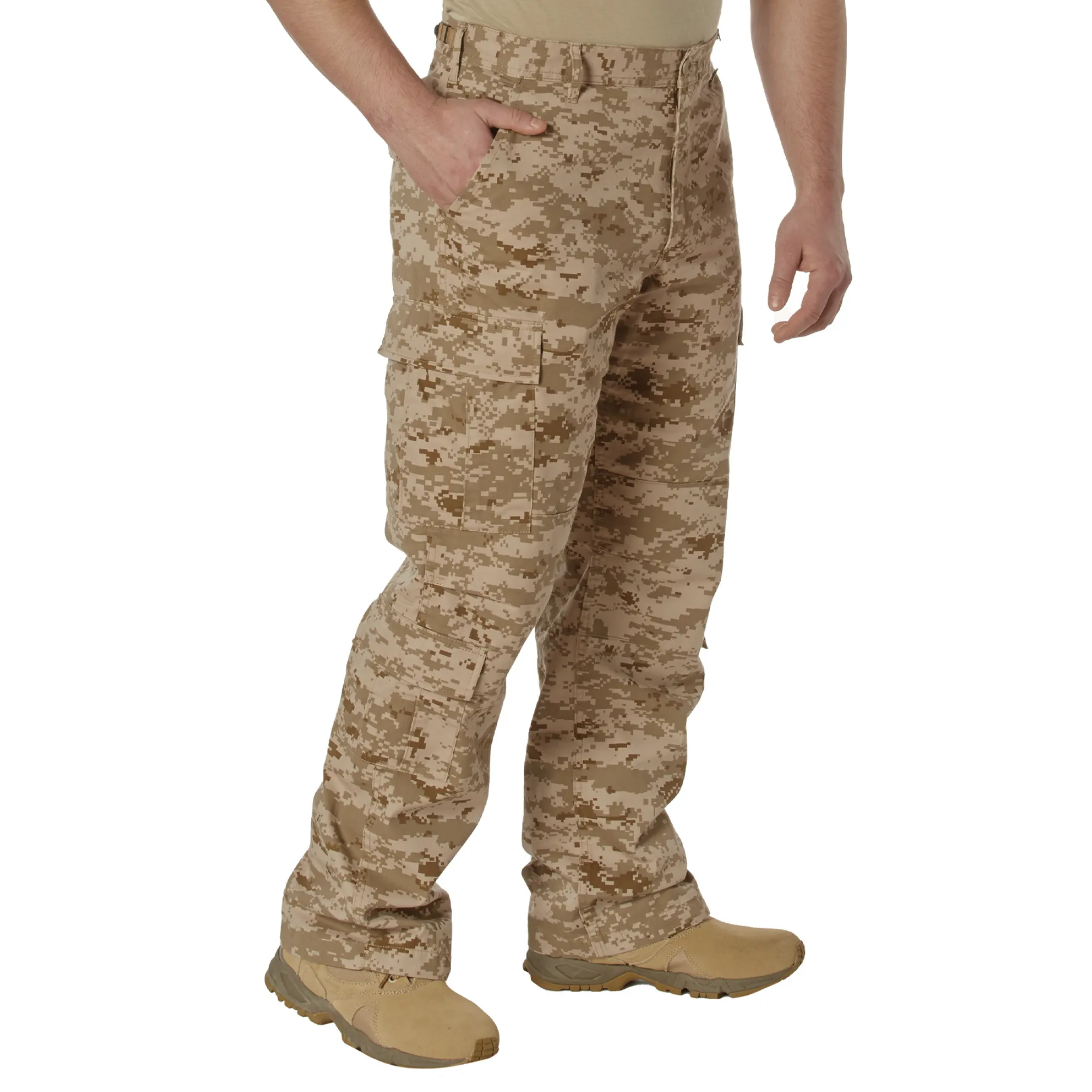 Digital Desert Camouflage - Military Vintage Paratrooper Fatigues