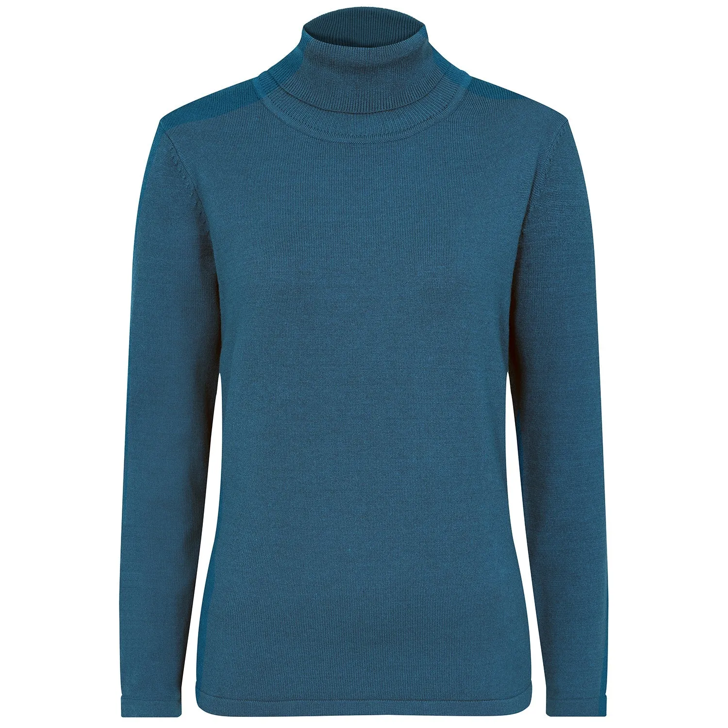 EMRECO Teal Roll Neck Jumper