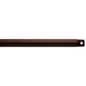 Fan Down Rod 12 Inch from the Accessory Collection in Tannery Bronze Powder Coat Finish by Kichler