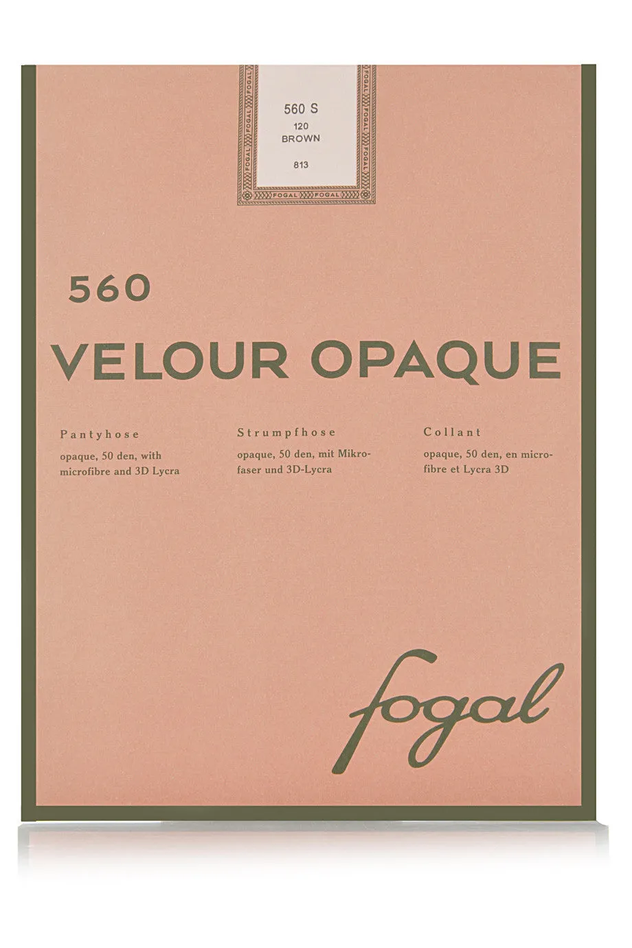 FOGAL 560 VELOUR OPAQUE Tights 50D 405 Prune