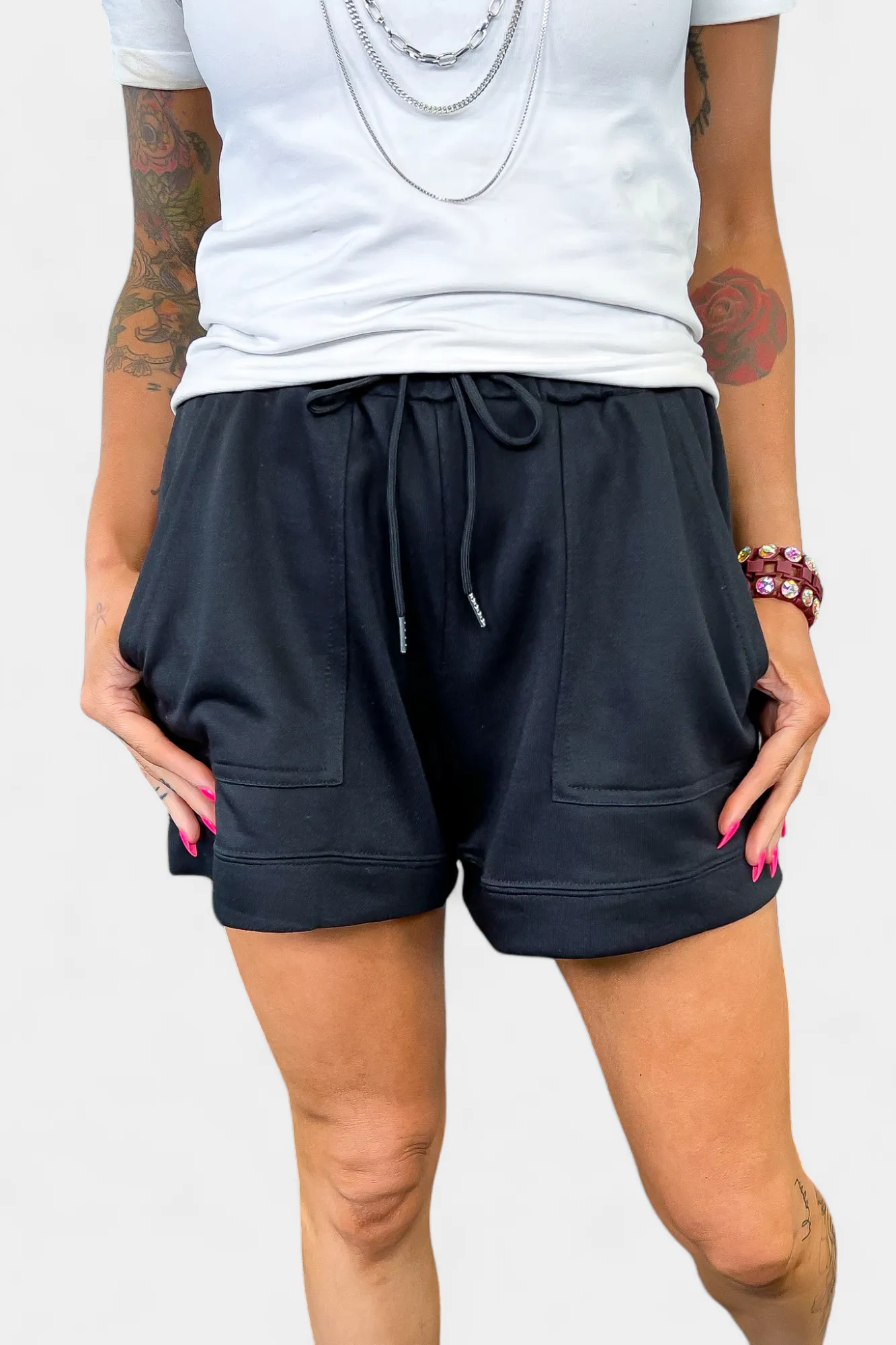 French Terry Pocket Shorts