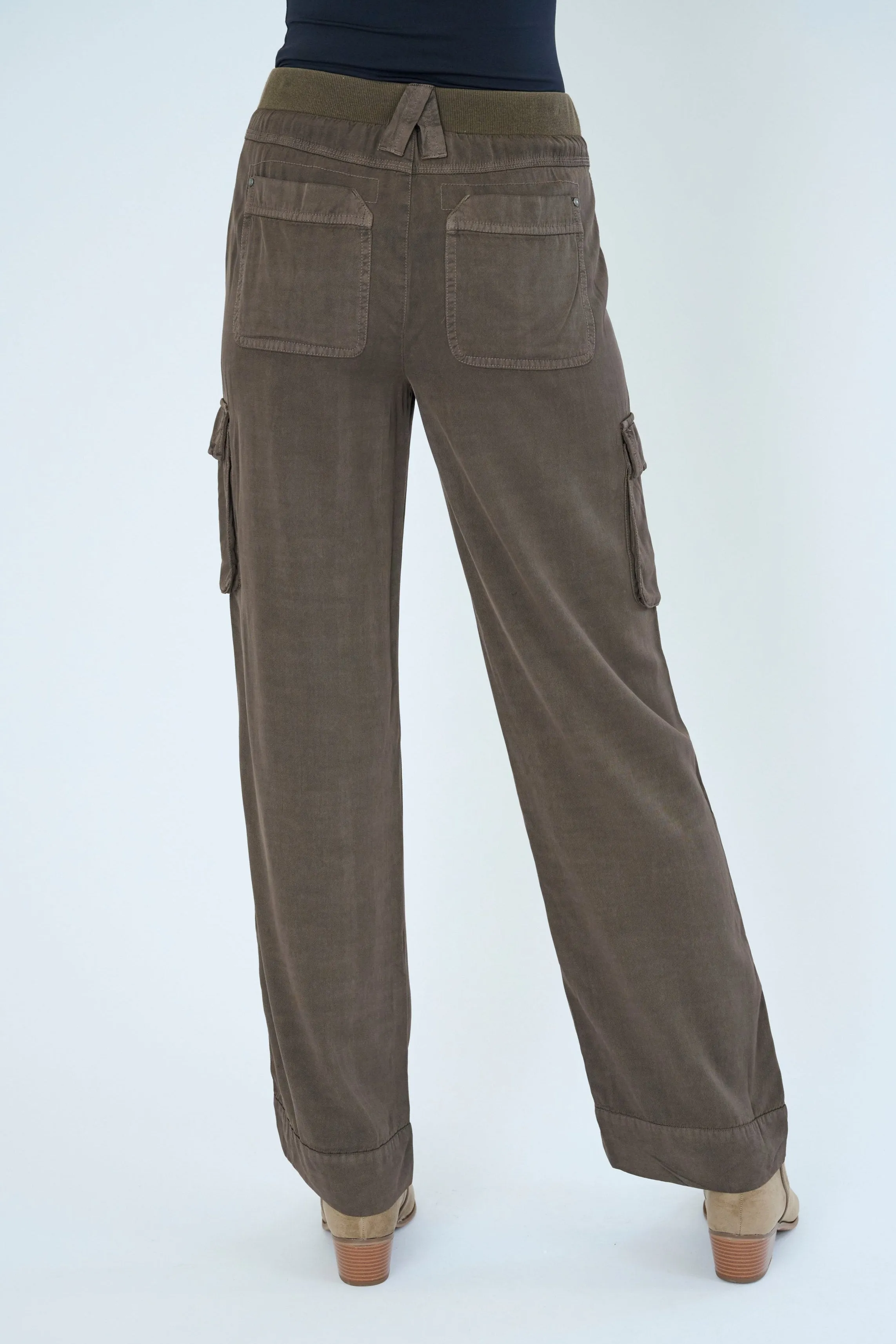 Gavyn Satin Twill Cargo Pant