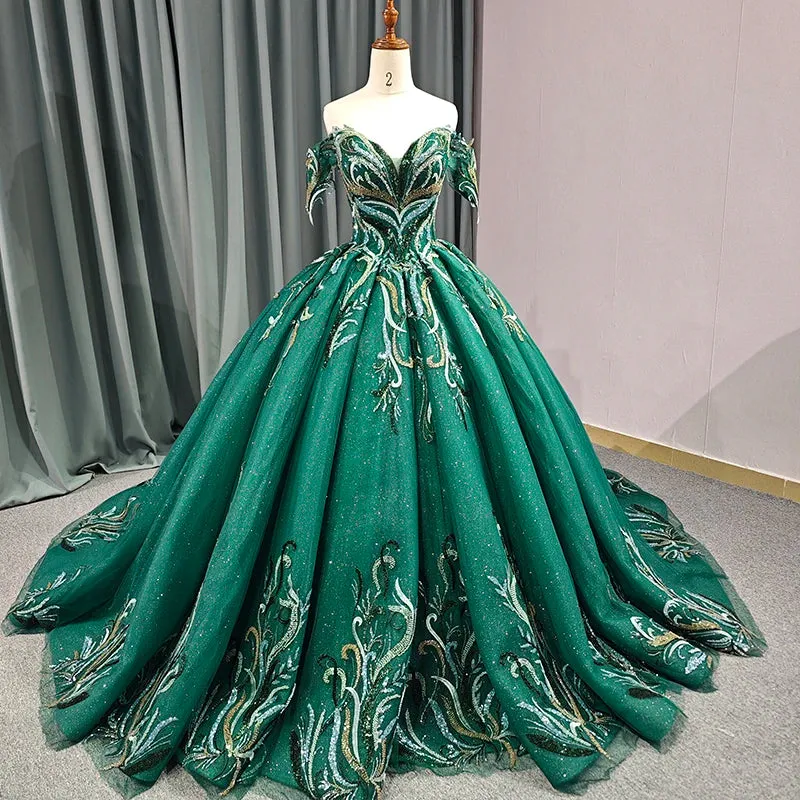 Green Quinceañera Dress