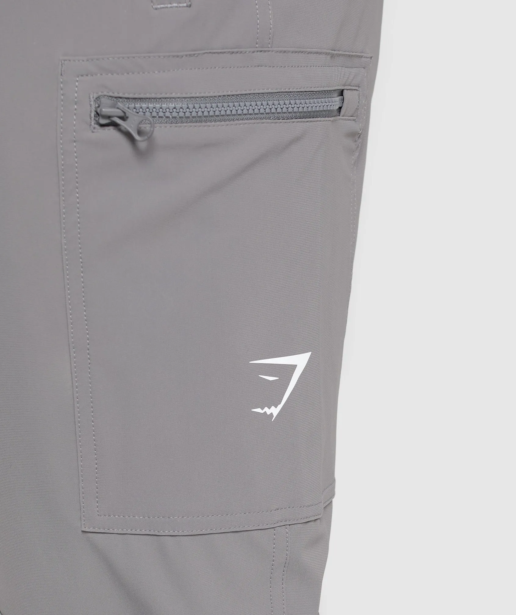 Gymshark Rest Day Cargo Pants - Brushed Grey