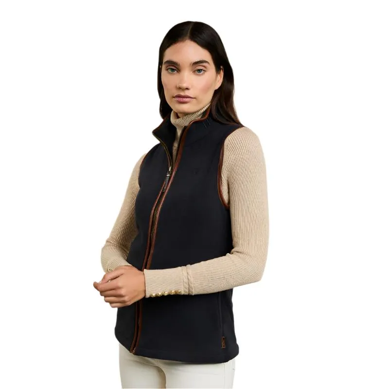 Holland Cooper Country Ladies Fleece Gilet - Ink Navy