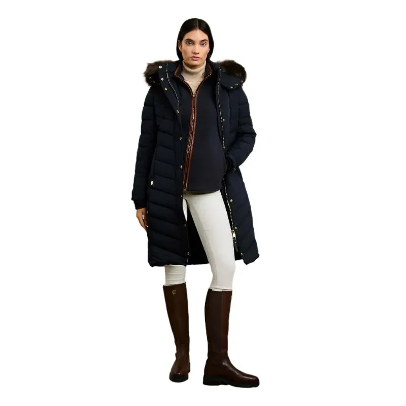 Holland Cooper Country Ladies Fleece Gilet - Ink Navy