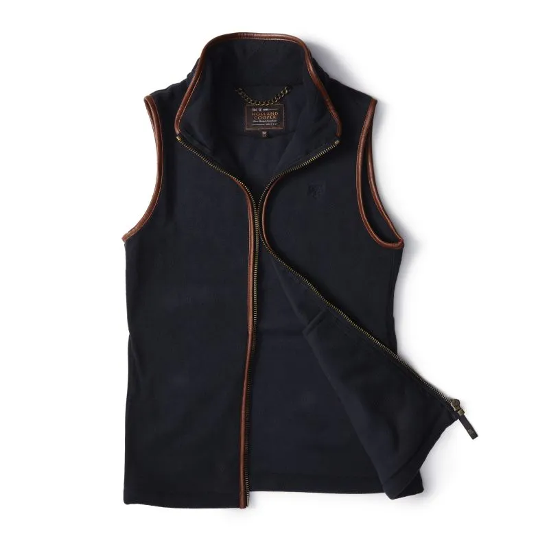 Holland Cooper Country Ladies Fleece Gilet - Ink Navy