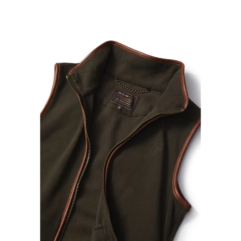 Holland Cooper Country Ladies Fleece Gilet - Khaki